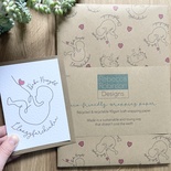 Babi Newydd – Llongyfarchiadau – Wrapping paper