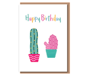 Happy Birthday (2 cacti)