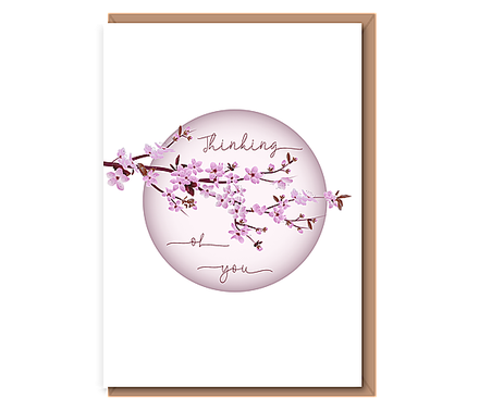 Thinking of you – tree blossom