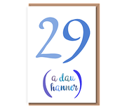 29 (A dau hanner) – Blues – 30th