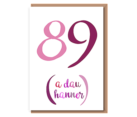 89 (A dau hanner) –Pinks – 90th