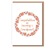 Congratulations on becoming a Grandparent