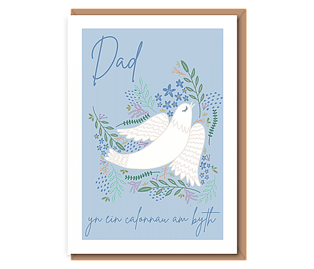 Dad – yn ein calonnau am byth