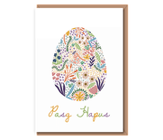 Pasg hapus floral egg