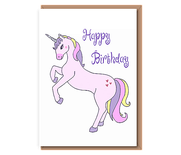 “Mythical Magic unicorn” Happy Birthday