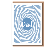 Dad – blue spiral