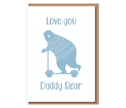 Love you Daddy Bear