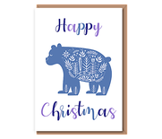 Happy Christmas – scandi bear