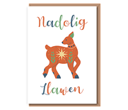 Nadolig Llawen – scandi red deer