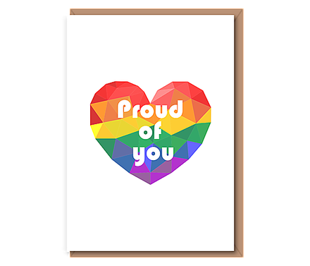 Proud of you (pride heart)