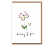 Thinking of you (flower petal falling)