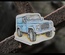 65Mm wooden magnet – blue defender side view