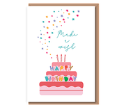 Make a wish (birthday cake)