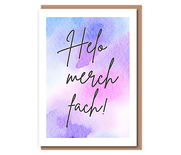 Helo merch fach!