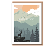 HAPPY BIRTHDAY – mountain stag