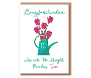Ar eich Pen–blwydd Priodas Bun (10)