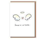 Forever in our hearts (angel wings)
