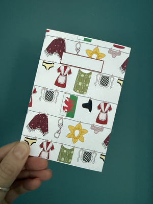 “Welsh Ladies Laundry” A6 Notebook