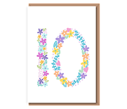 Floral Birthday – age 10