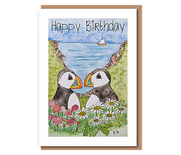 Puffins – Happy Birthday