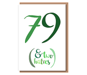 79 (& Two halves) – green – 80th