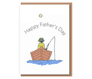 Gone Fishing – Happy Father's Day – colour
