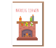 NADOLIG LLAWEN – Fireplace