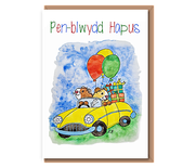 “Bobby and Fuzz Take a Drive” – Pen–blwydd Hapus