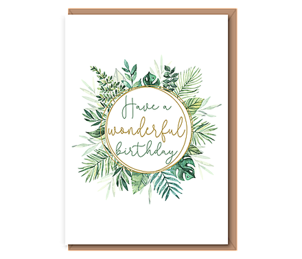 Have a wonderful birthday