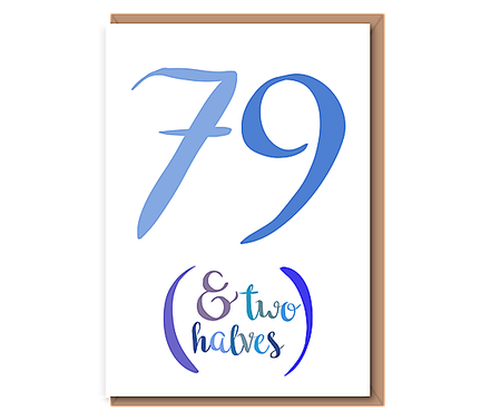 79 (& Two halves) – blues – 80th