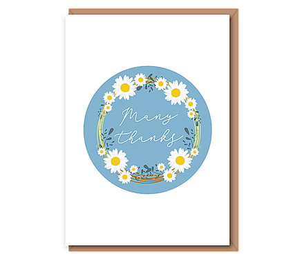 Many thanks (daisies)