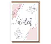 Diolch (blush /grey floral)
