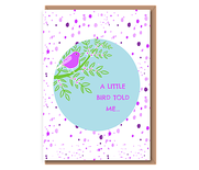 A little bird told me