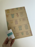 “Baby's Washing” Wrapping paper