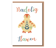 Nadolig Llawen – scandi penguin