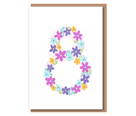 Floral Birthday – age 8