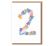 Floral Birthday – age 2