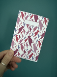A6 Woodpecker notebook (matching wrapping paper available)