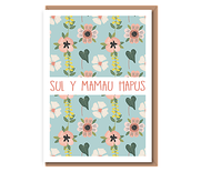 Sul y Mamau hapus (flowers & ivy)