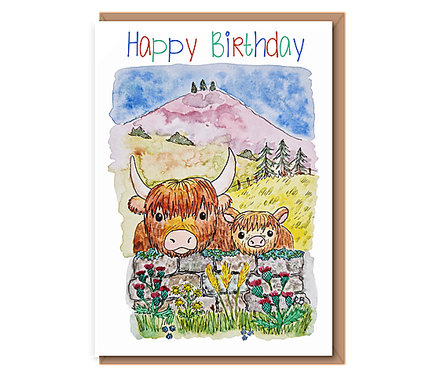 Elsie & Hamish in the Highlands – Happy Birthday