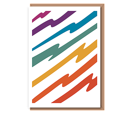 Rainbow Zags' – zig zags