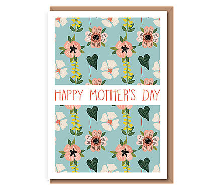 Happy Mother's Day (flowers & ivy)