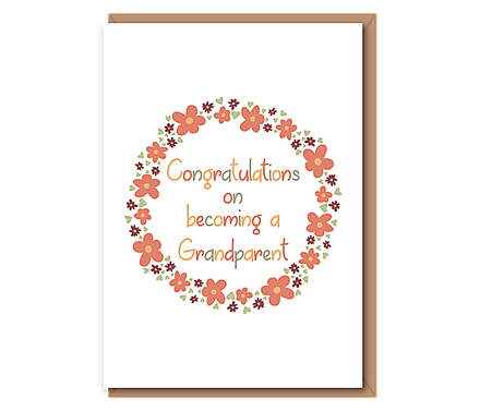 Congratulations on becoming a Grandparent