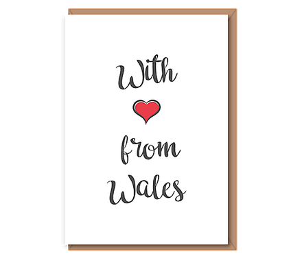 With ❤️ from Wales