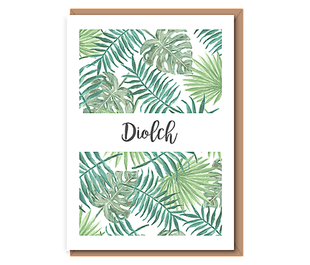 Diolch (palm leaves)