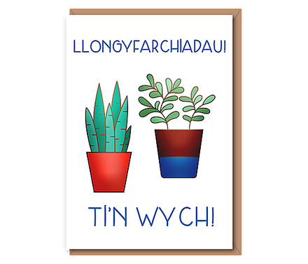 Llongyfarchiadau! Ti’n wych!