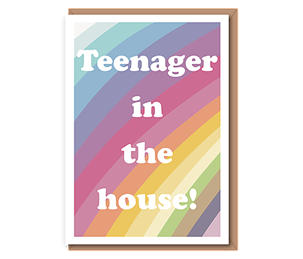 “Pastel Rainbow” – Teenager in the house!