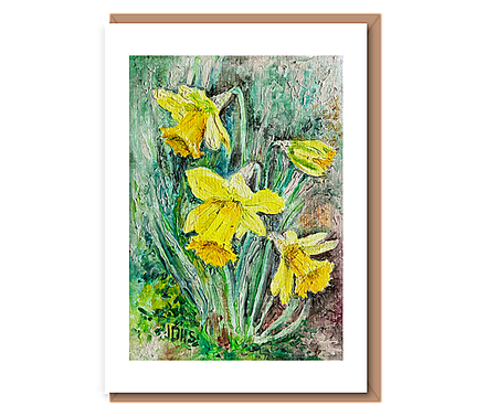 “Daffodil bold” (bright yellow daffodils)